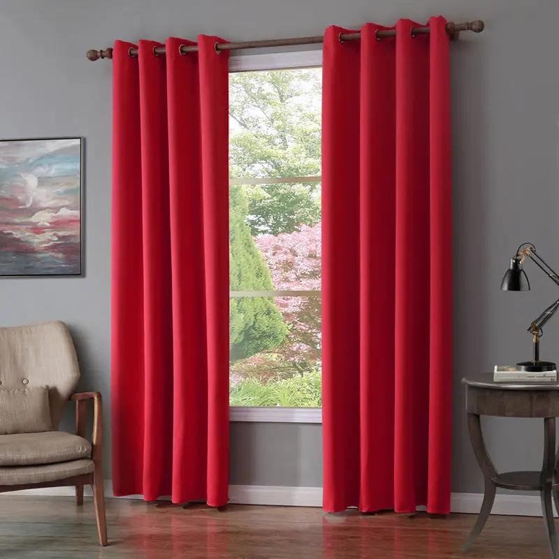 Curtain Bedroom Shade Cloth Single Piece - Stylish Window Treatment - AllvueCo
