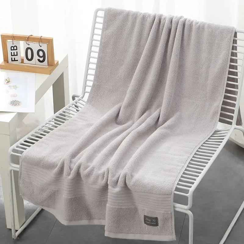 Pure Cotton Bath Towel - Thick Soft Absorbent 500g Towel