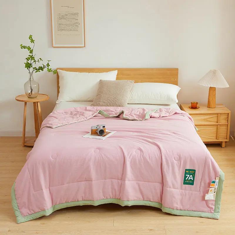 Antibacterial Raw Cotton Washable Summer Cool Quilt - Quality Bedding - AllvueCo