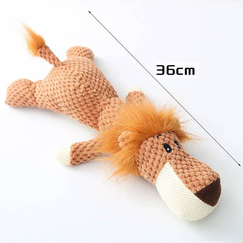 Plush Cartoon Puppy Dog Toy Pet Dog Chew Squeak Toy For Smal | Electronic Learning Toys - AllvueCo