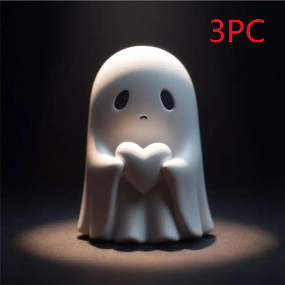 Halloween Middle Finger Love Ghost Ornaments - Decorative Halloween Decor - AllvueCo