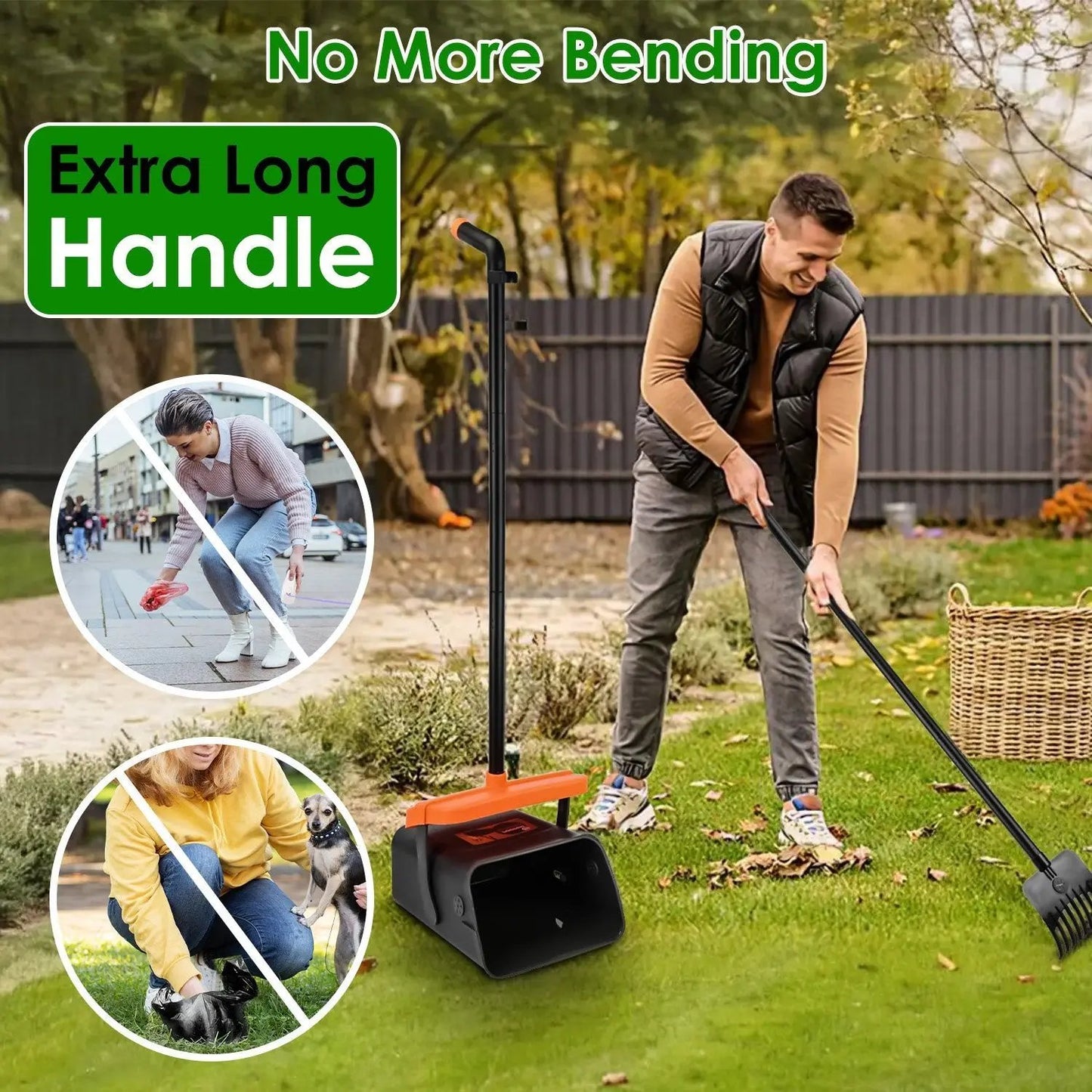 Pooper Scooper Kit β Dog Waste Cleaning Tool for Easy Outdoor Cleanup - AllvueCo