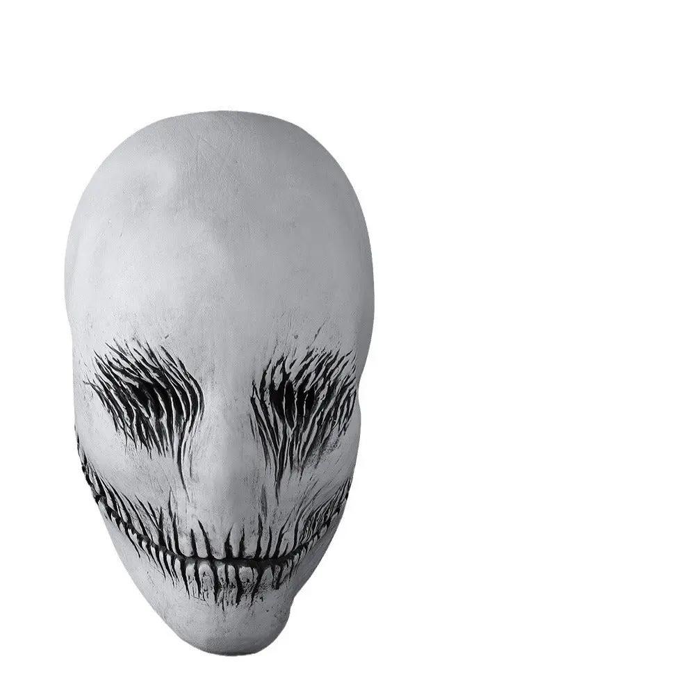 Halloween Ghost Latex Mask for Masquerade and Horror Events - AllvueCo