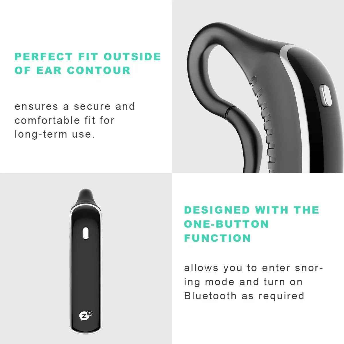 Smart Earset Anti Snoring Device - Innovative Jewelry & Accessories