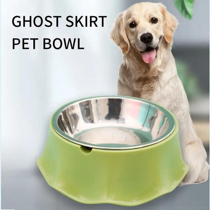 Stainless Steel Pet Feeding Bowl for Cats and Dogs - Non-Slip Design - AllvueCo