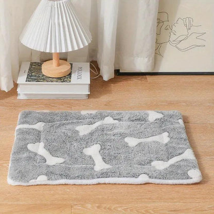 Self-Warming Cat Bed Mat and Washable Dog Crate Mat - AllvueCo