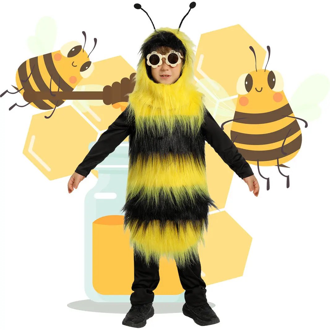Halloween Children's Performance Animal Bee Role Cosplay Costume - AllvueCo