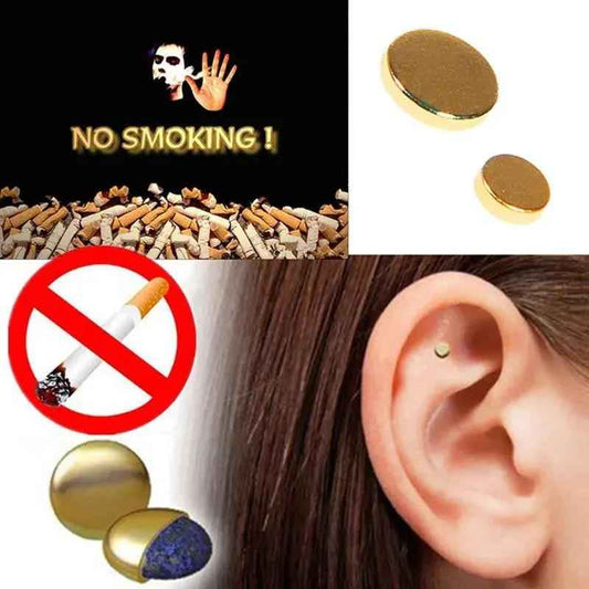 Quit Smoking Magnet Earrings for Auricular Therapy