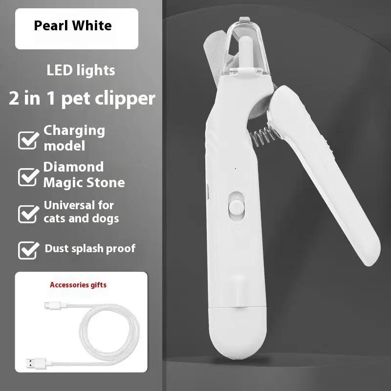 2-in-1 Pet Nail Clippers with LED Light – Safe Trimming for Dogs & Cats My Store