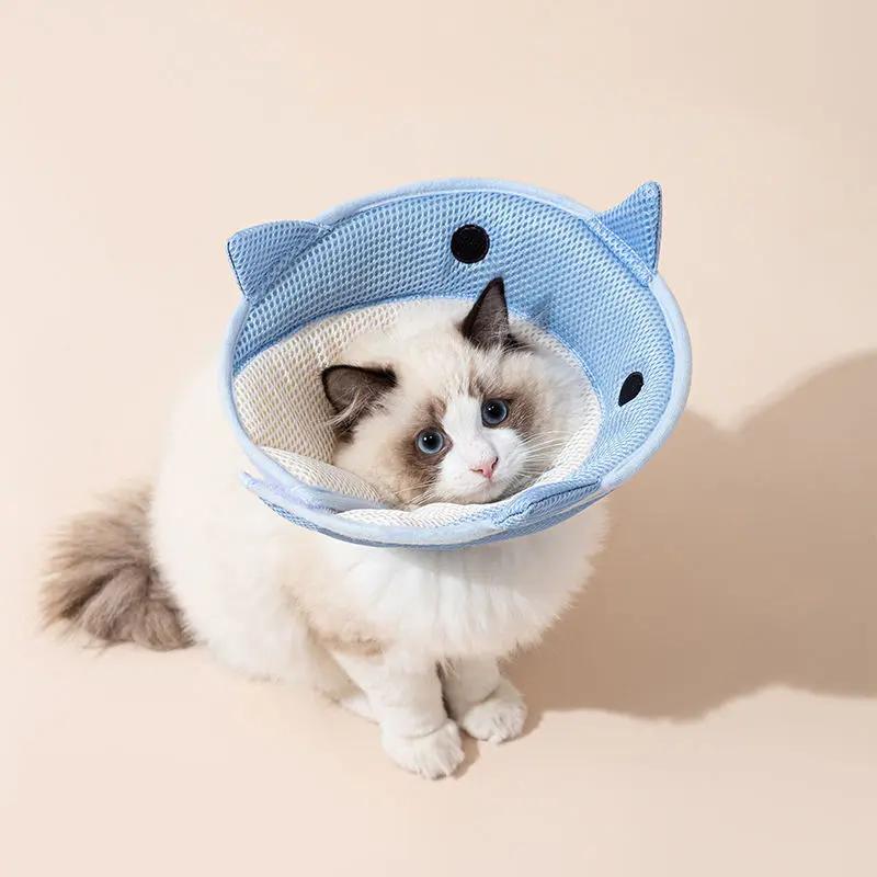 Soft Cat Recovery Collar - Nonwoven Fabric Cat Cone Collar - AllvueCo