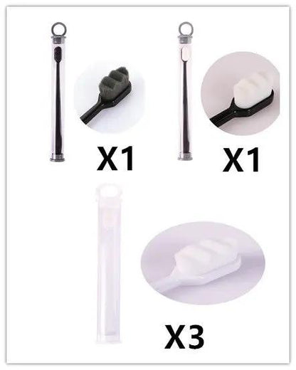 Ultra-fine Toothbrush with Super Soft Bristles for Oral Care - AllvueCo