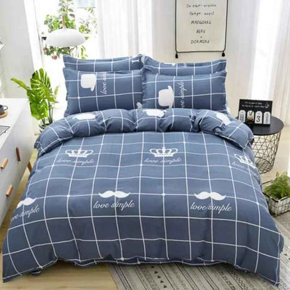 Brushed Diamond Velvet Suit - Four-Piece Skin-Friendly Comfort Set