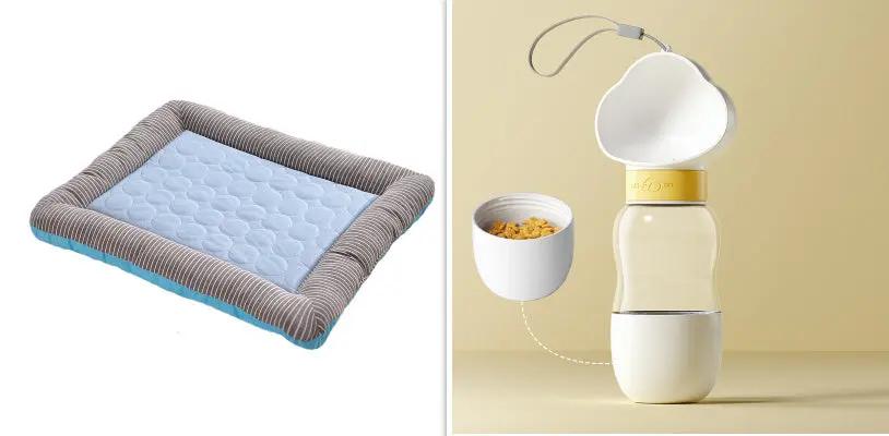 Pet Cooling Pad Bed for Dogs and Cats - Soft Summer Mat - AllvueCo