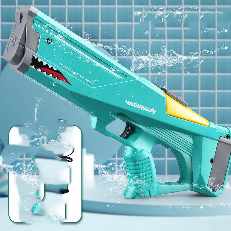 Automatic Electric Water Gun Toy – Shark Edition! AllvueCo