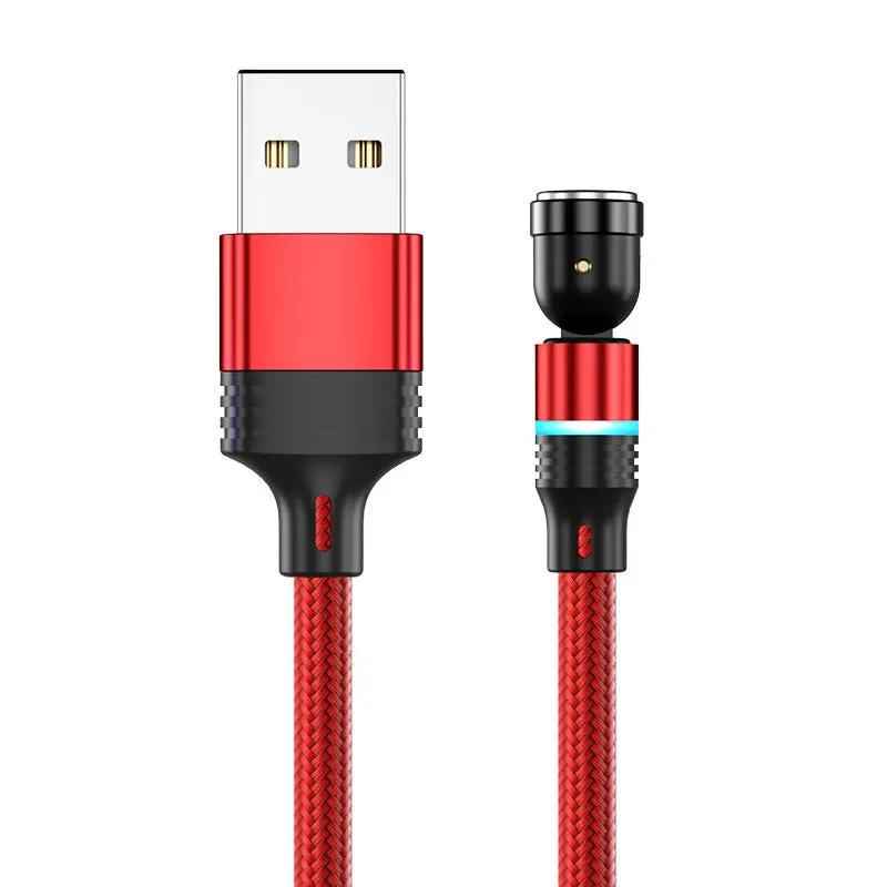 540 Degree Rotating Magnetic Charging Cable for Android Devices