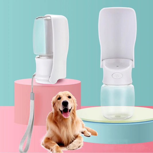 Dog Portable Water Bottle - Foldable Pet Water Dispenser for Dogs - AllvueCo