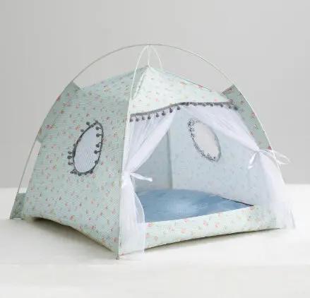 Cat Tent Enclosed Pet Bed - Cozy Cat House for Indoor Cats - AllvueCo