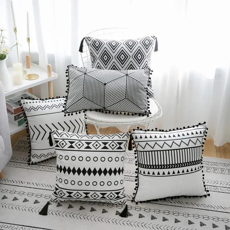 Bohemian National Throw Pillow - Decorative Cushion for Home - AllvueCo