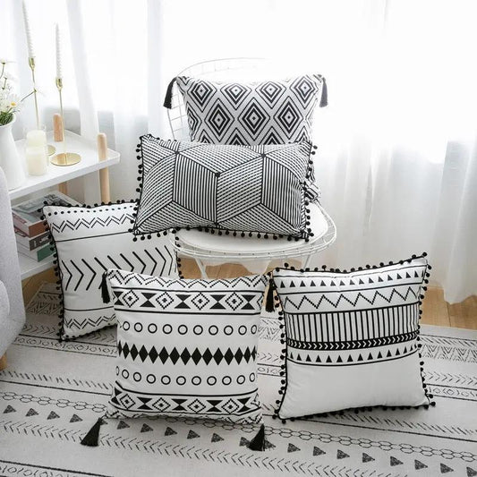 Bohemian National Throw Pillow - Decorative Cushion for Home - AllvueCo