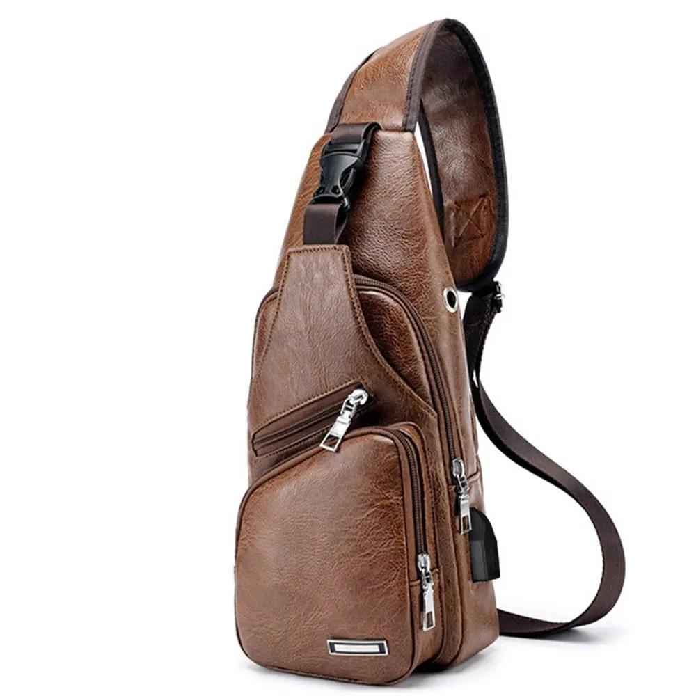 Waterproof One-Shoulder Messenger Bag for Casual Use