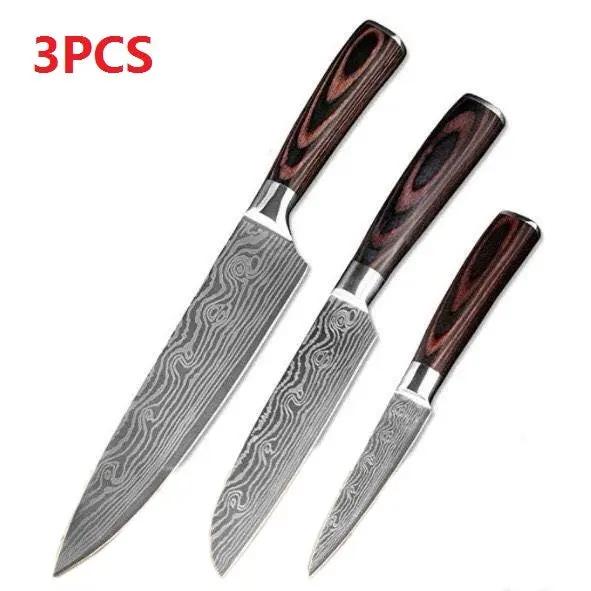 Carpenter's Special Set 6-Piece and 8-Piece Knife Set for Cooking - AllvueCo