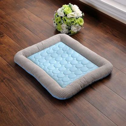 Pet Cooling Pad Bed for Dogs and Cats - Soft Summer Mat - AllvueCo