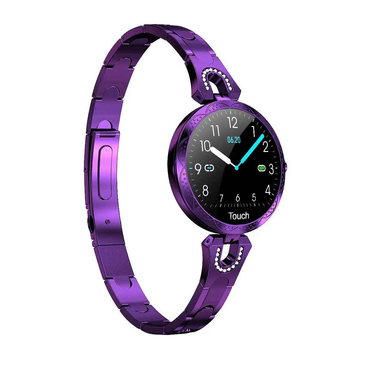 Fashion Women's Smart Watch - Waterproof Wearable Device with Heart Rate Monitor