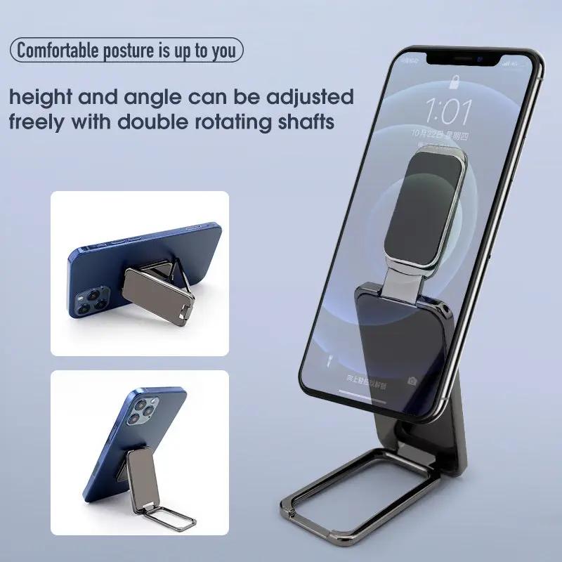 Foldable Mobile Phone Holder Ring Buckle Retractable Desktop | Smartphones - AllvueCo