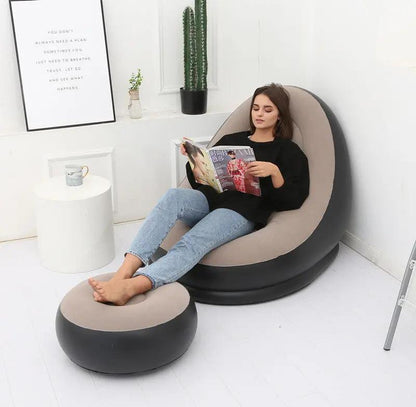 Lazy Bean Bag With Inflatable Folding Sofa - AllvueCo