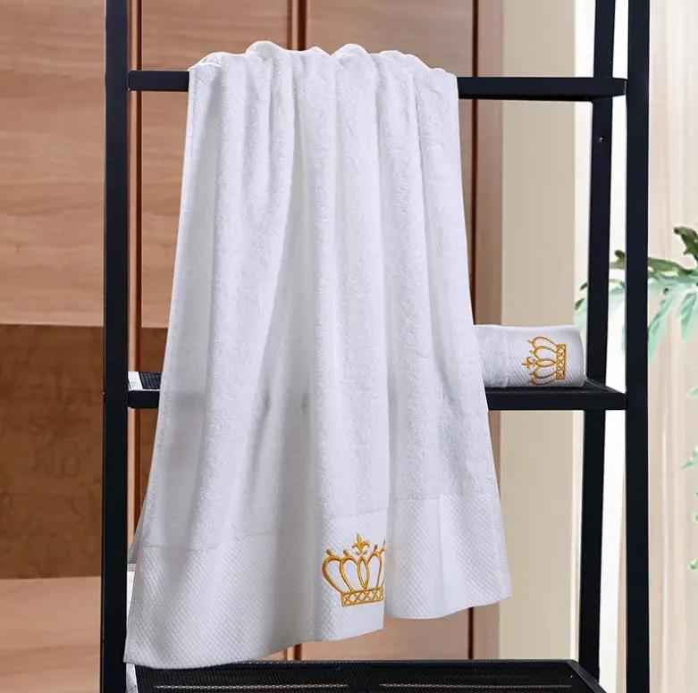 Cotton Gift Towel with Custom Embroidery for Boutique Hotels and Saunas - Custom Embroidered Cotton Towels