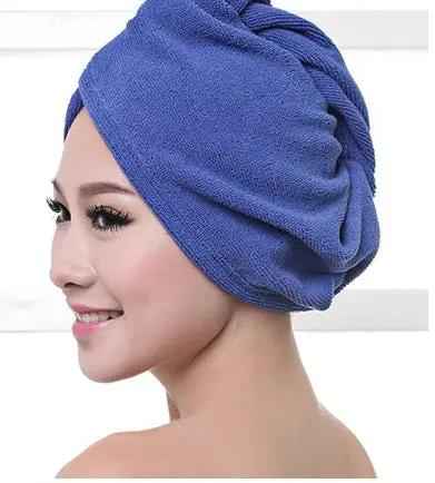 Women's Hair Dryer Cap - Quick Drying Absorbent Towel for Effortless Hair Care