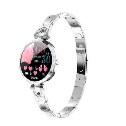 Fashion Women's Smart Watch - Waterproof Wearable Device with Heart Rate Monitor