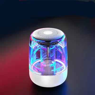 Portable Bluetooth Speakers with Bass and LED Light for a Powerful Sound Experience