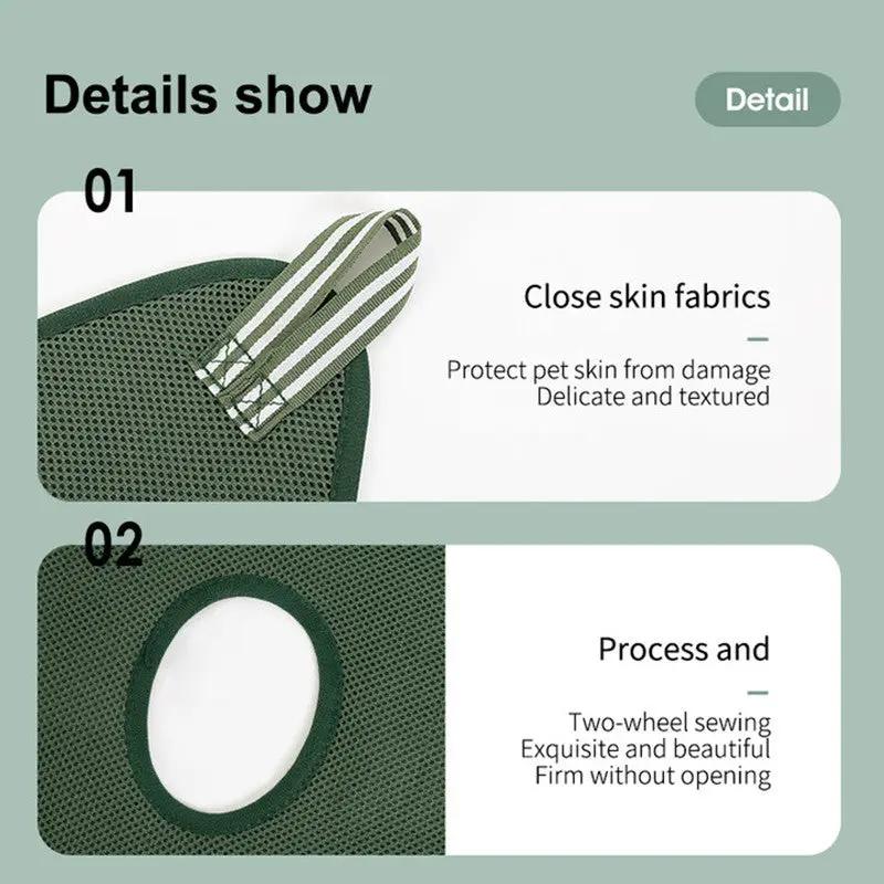 Pet Grooming Hammock Harness for Cats and Dogs - Cat Grooming Sling - AllvueCo