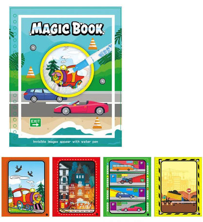 Children's Magic Water Painting Book Coloring And Coloring B | Jewelry & Accessories - AllvueCo