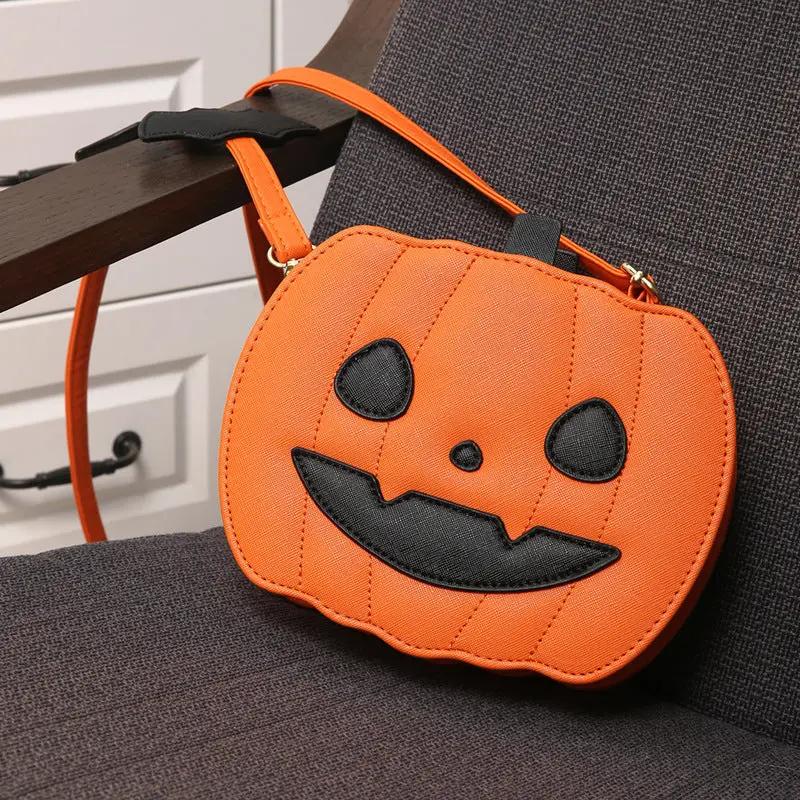 Funny Pumpkin Cartoon Shoulder Crossbody - AllvueCo