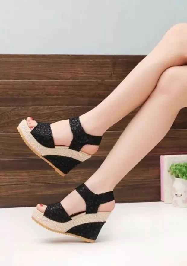 Flat Bottom High Heel Sandals - Stylish, Durable Footwear for All Occasions