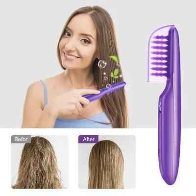 Electric Detangling Brush for Scalp Massage and Hair Care