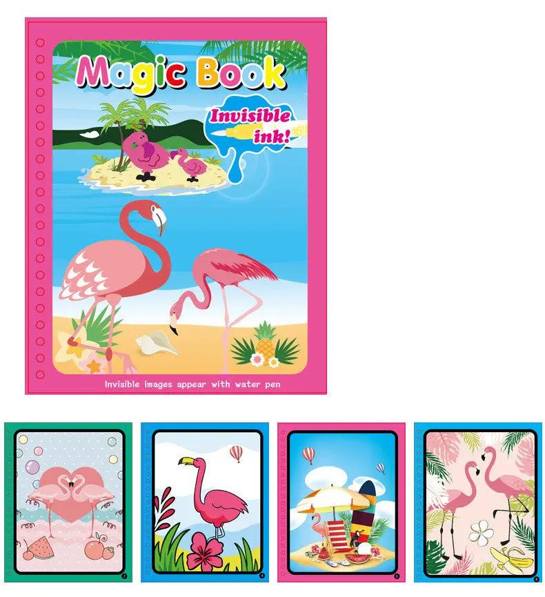 Children's Magic Water Painting Book Coloring And Coloring B | Jewelry & Accessories - AllvueCo