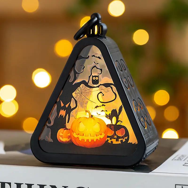 Halloween Decorations - Portable Pumpkin Lamp for Festive Decor - AllvueCo
