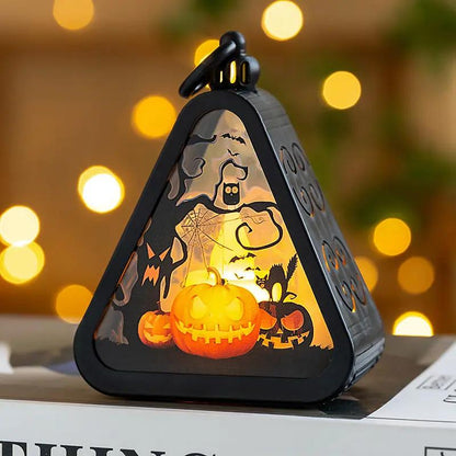 Halloween Decorations - Portable Pumpkin Lamp for Festive Decor - AllvueCo