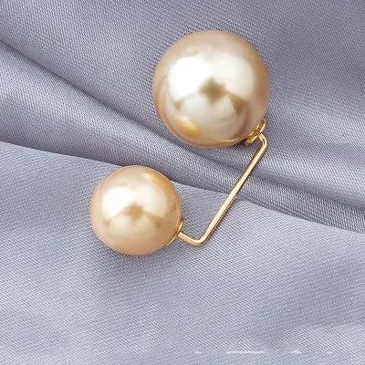 Anti-light Brooch Skirt Waist Button Nail Pearl - Fashion Accessory - AllvueCo