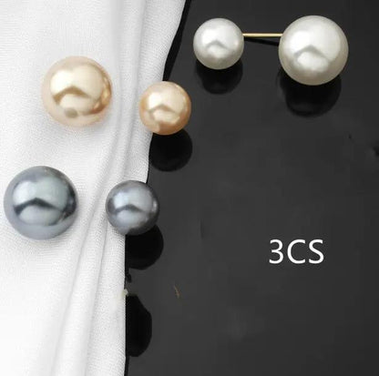 Anti-light Brooch Skirt Waist Button Nail Pearl - Fashion Accessory - AllvueCo