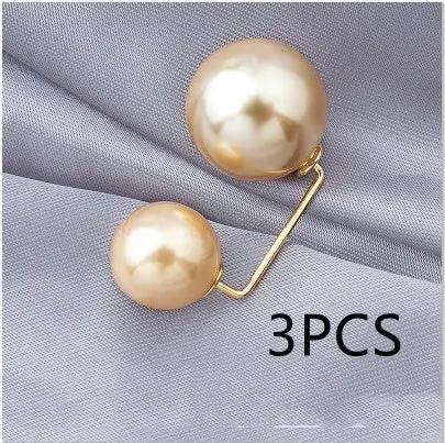 Anti-light Brooch Skirt Waist Button Nail Pearl - Fashion Accessory - AllvueCo