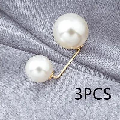 Anti-light Brooch Skirt Waist Button Nail Pearl - Fashion Accessory - AllvueCo