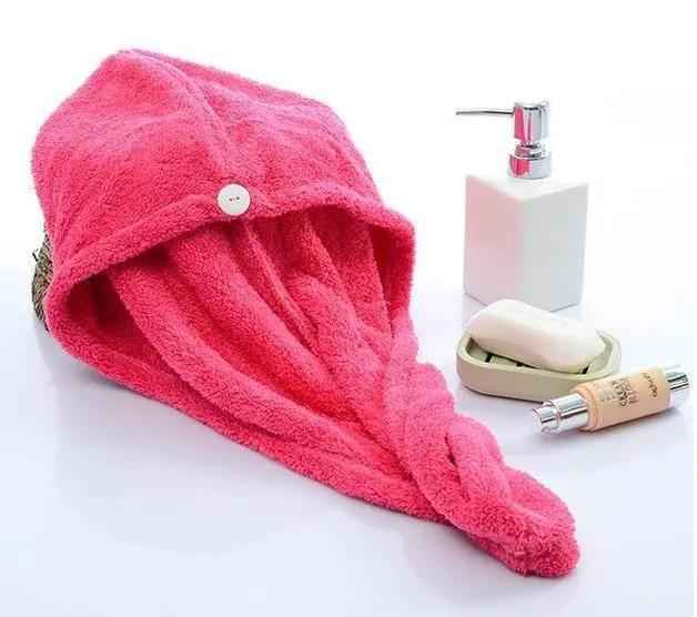 Women's Hair Dryer Cap - Quick Drying Absorbent Towel for Effortless Hair Care