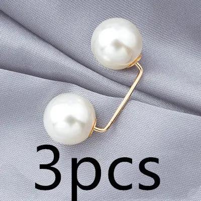 Anti-light Brooch Skirt Waist Button Nail Pearl - Fashion Accessory - AllvueCo