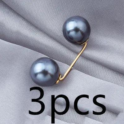 Anti-light Brooch Skirt Waist Button Nail Pearl - Fashion Accessory - AllvueCo