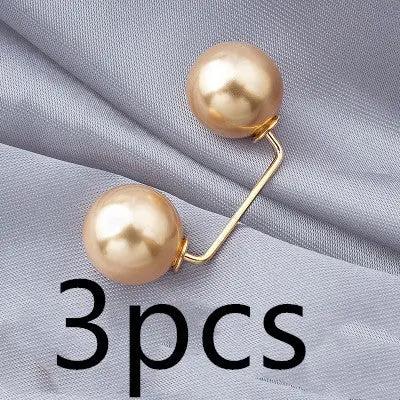 Anti-light Brooch Skirt Waist Button Nail Pearl - Fashion Accessory - AllvueCo