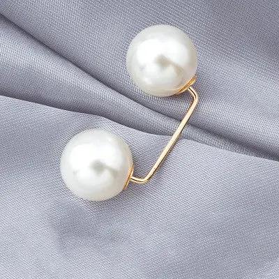 Anti-light Brooch Skirt Waist Button Nail Pearl - Fashion Accessory - AllvueCo